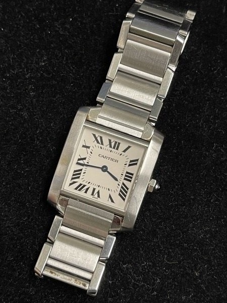 「Ｃａｒｔｉｅｒ　カルティエ タンク フランセーズ」をお買取りさせて頂きました。