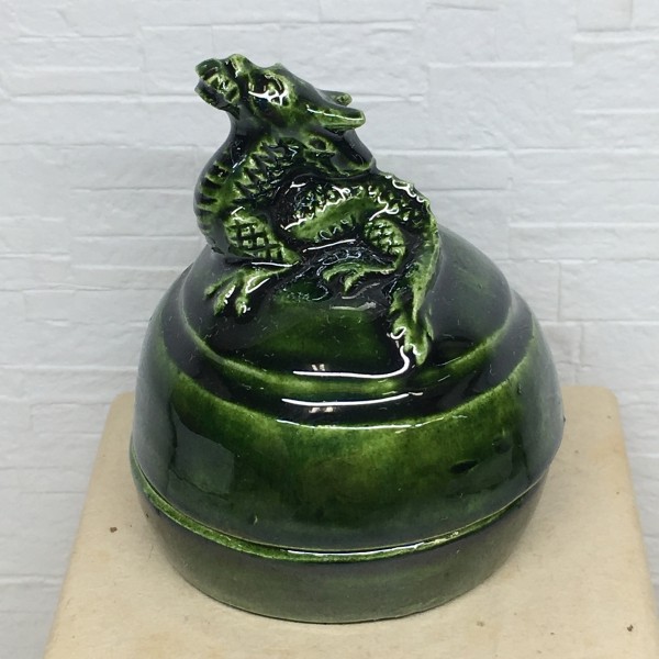 青玉竜　香合