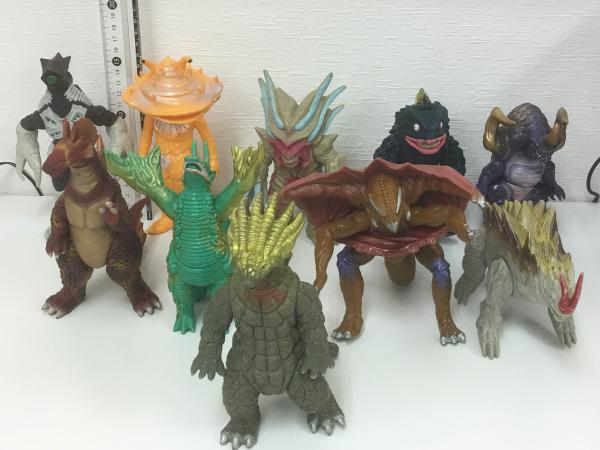 ウルトラマン怪獣のソフビ