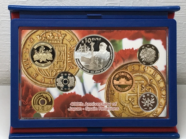 「日本スペイン交流４００周年」　２０１３年　プルーフ貨幣セット　