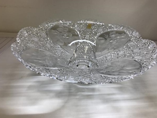 MEISSEN 　マイセン　クリスタル　フラワーボウル