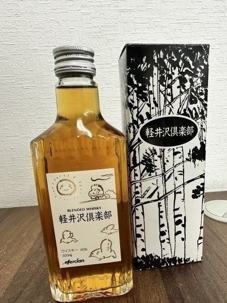 高価買取中！『希少 軽井沢蒸留所 メルシャン 軽井沢倶楽部 ウィスキー 300ml 40％ 箱入り』をお買取り致しました。