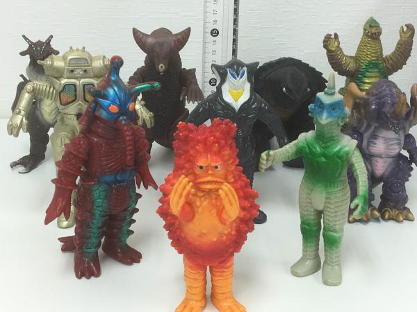ウルトラマン怪獣のソフビ