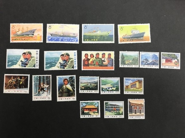 『中国切手  船シリーズ 現代京劇など』まとめてお買取りさせて頂きました。　　