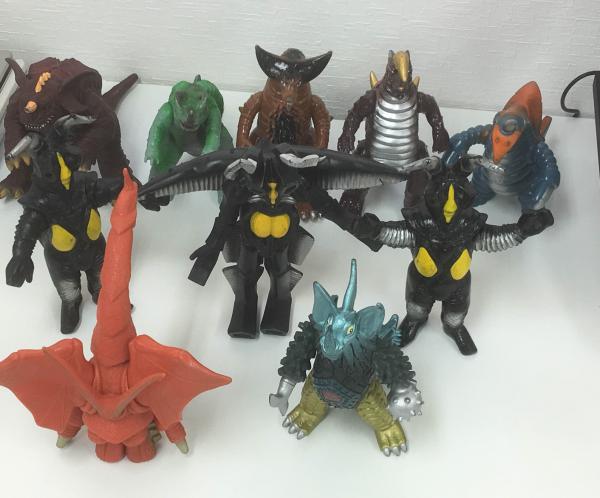 ウルトラマン怪獣のソフビ