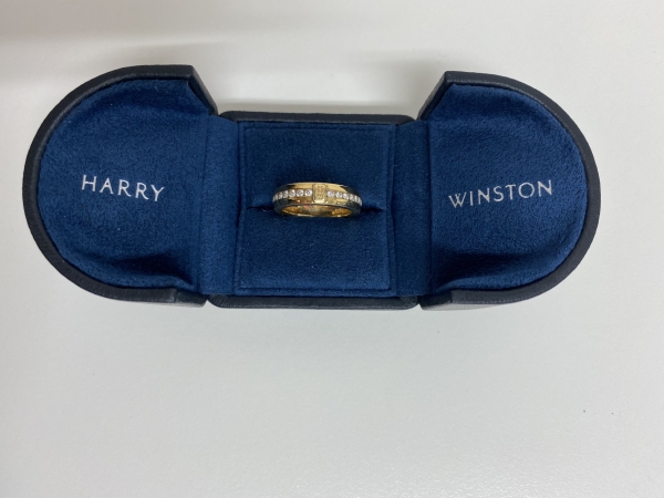 Ｈａｒｒｙ　Ｗｉｎｓｔｏｎ　 ハリー・ウィンストン ダイヤモンドラウンドリング