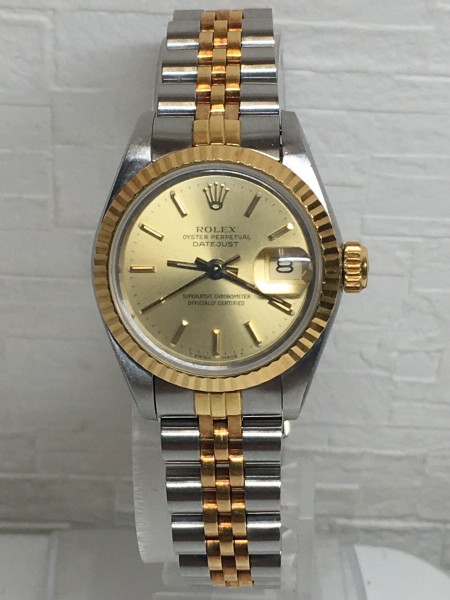 ロレックス（ROLEX)　デイトジャスト　レディース