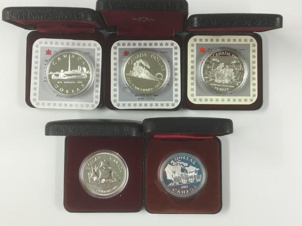 カナダ1ドル銀貨