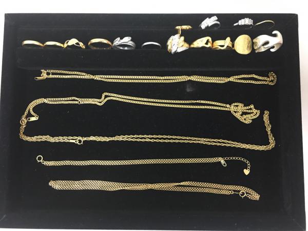 沢山のK18・ptリング・ネックレス